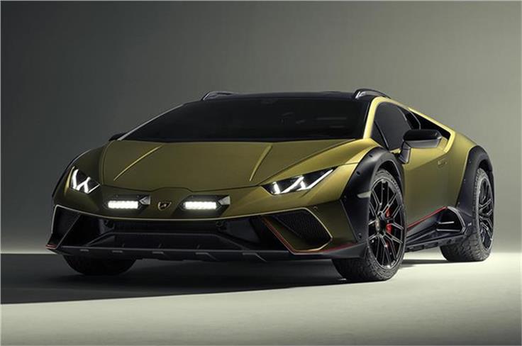 Lamborghini Huracan Sterrato (December 09) -
The off-road-ready supercar gets raised ground clearance and is globally limited to 1,499 units. 
